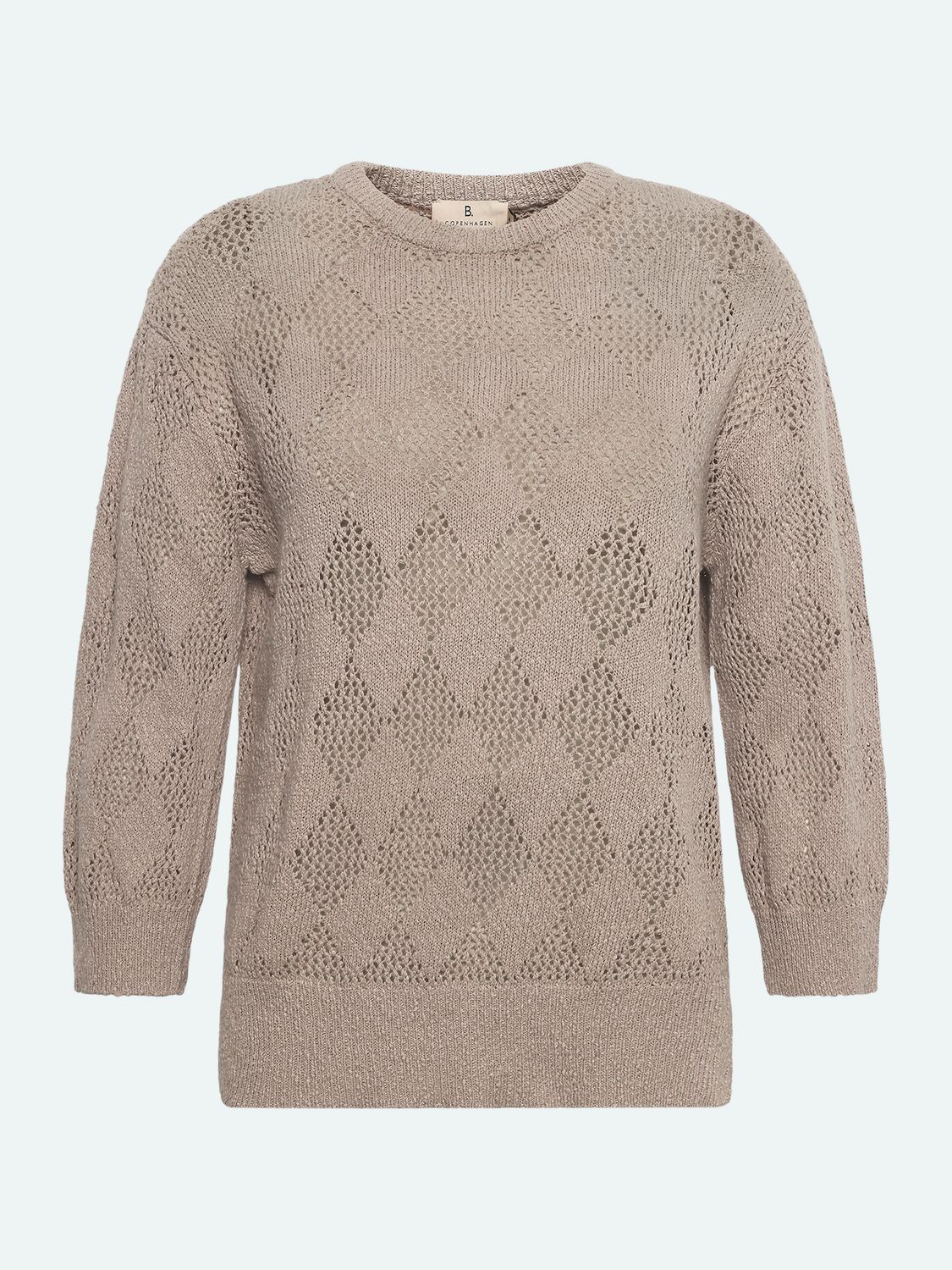 Vintage Khaki Diamond Jumper 218512