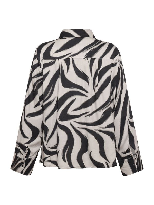 Zebra Print Blouse 218058