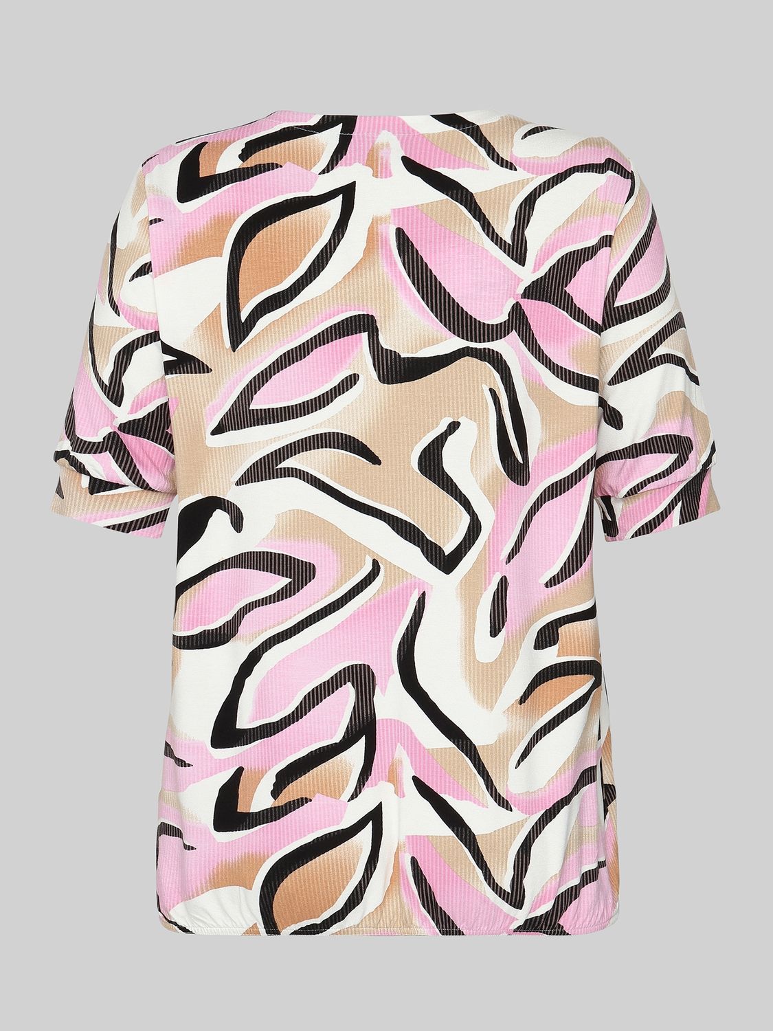 Bold Print Top 218446 - Pink
