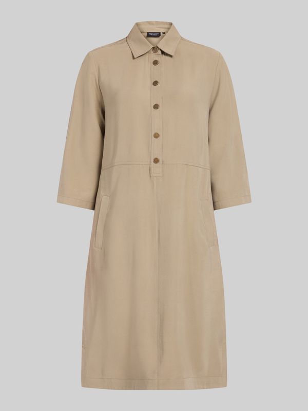 3/4 Sleeve Dress 218394 - Light Khaki