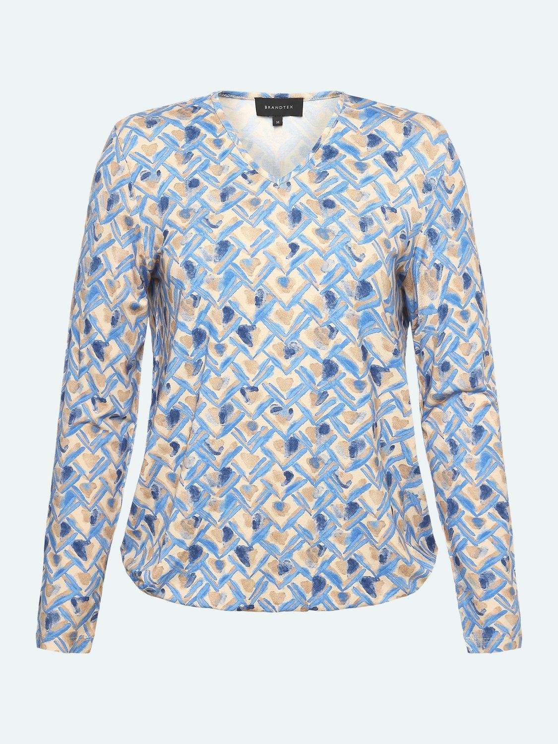 AOP V-Neck Top 218539