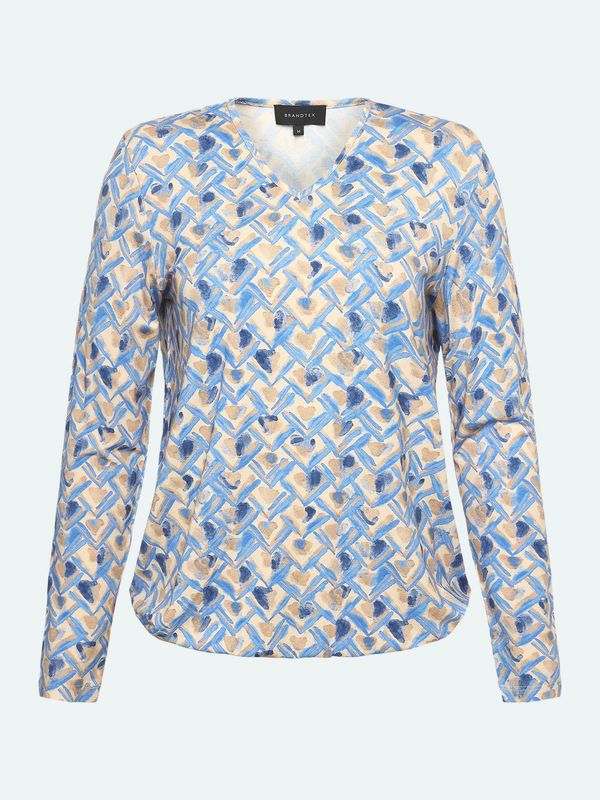 AOP V-Neck Top 218539