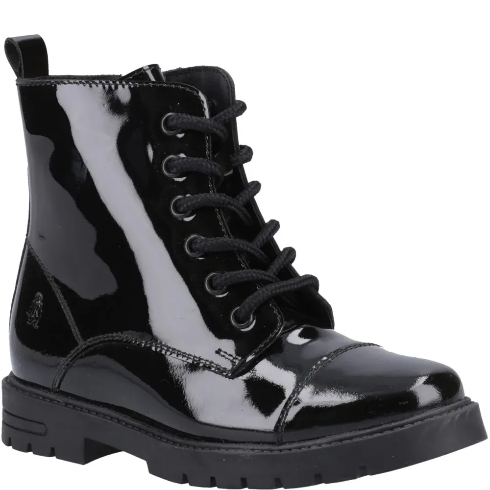 Lauren Black Patent Boots