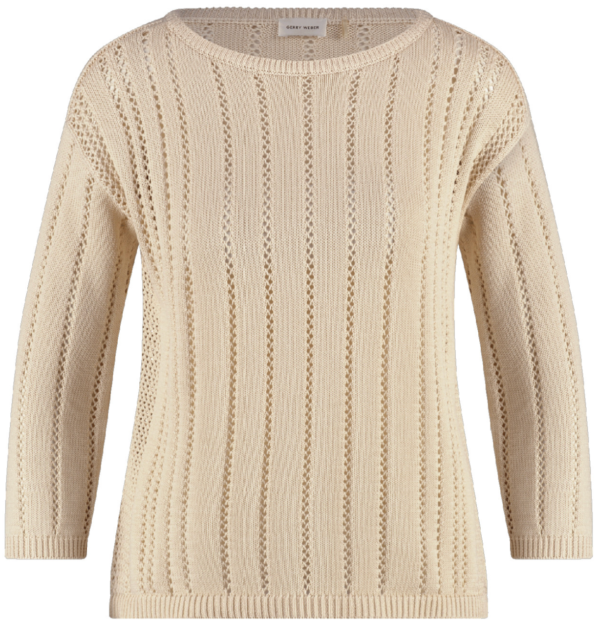 Lemon Soul 3/4 Sleeve Jumper - Sandshell