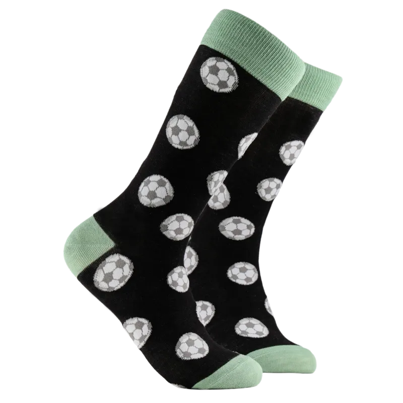 Footballs Bamboo Socks