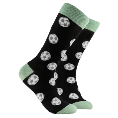 Footballs Bamboo Socks