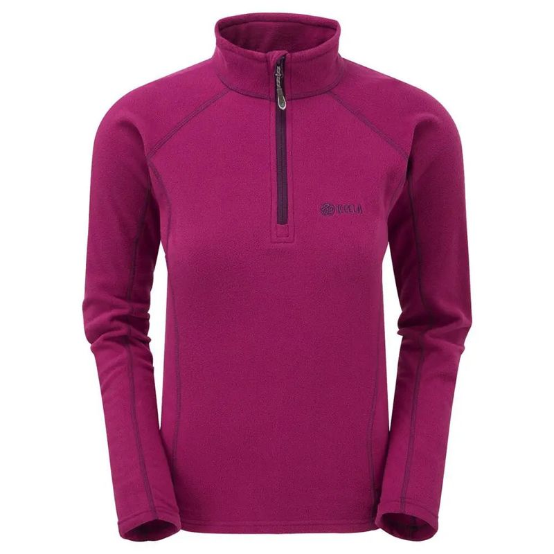 MICRO PULSE HZ FLEECE TOP WOMENS