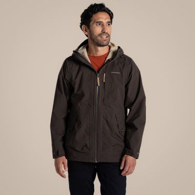 Men's National Trust Fairbrook Waterproof Jacket | Woodland Green CMW837