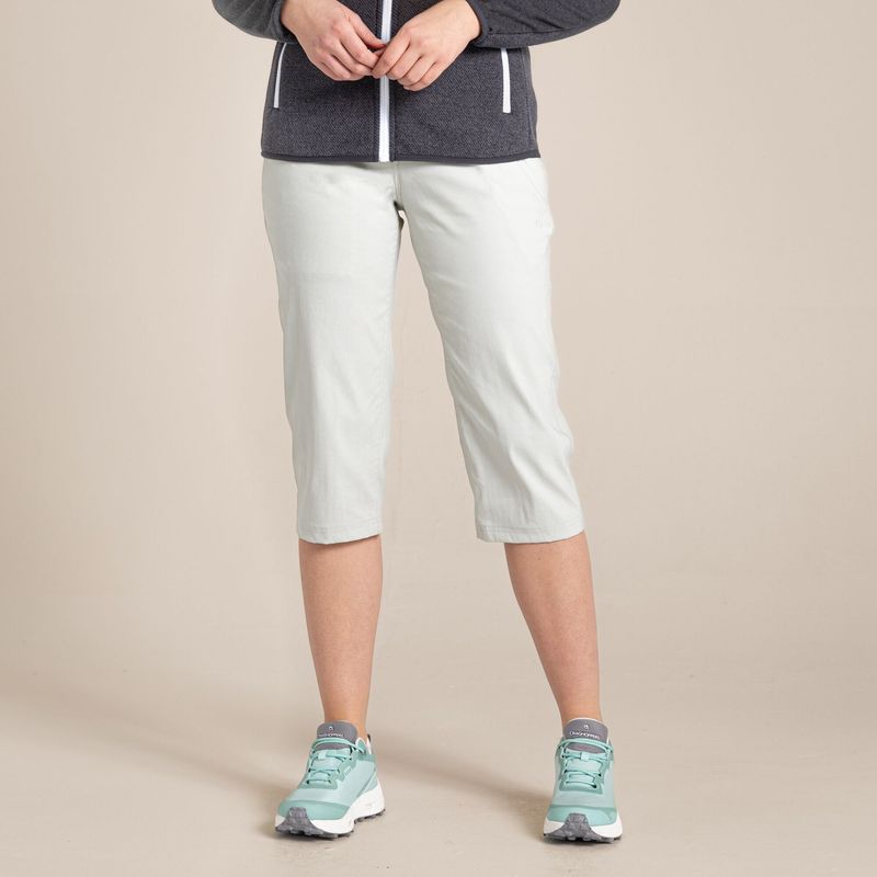 Women&#39;s Kiwi Pro II Crop Trousers | Dove Grey