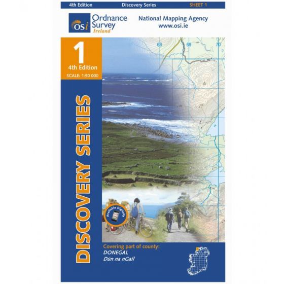 Discovery 1 Donegal North West Map