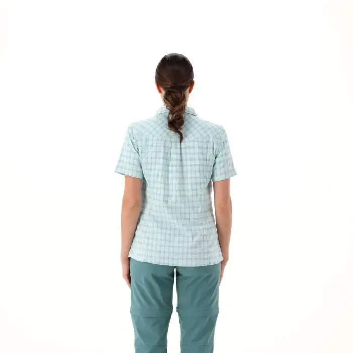Women&#39;s Short-Sleeved Stretch Shirt 34S6206 - Agave