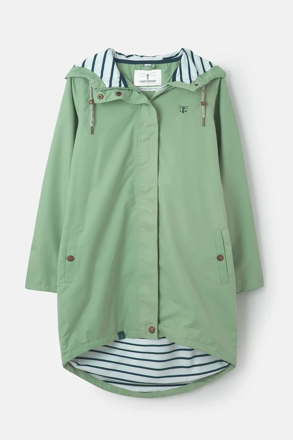 Long Beachcomber Jacket - Pistachio