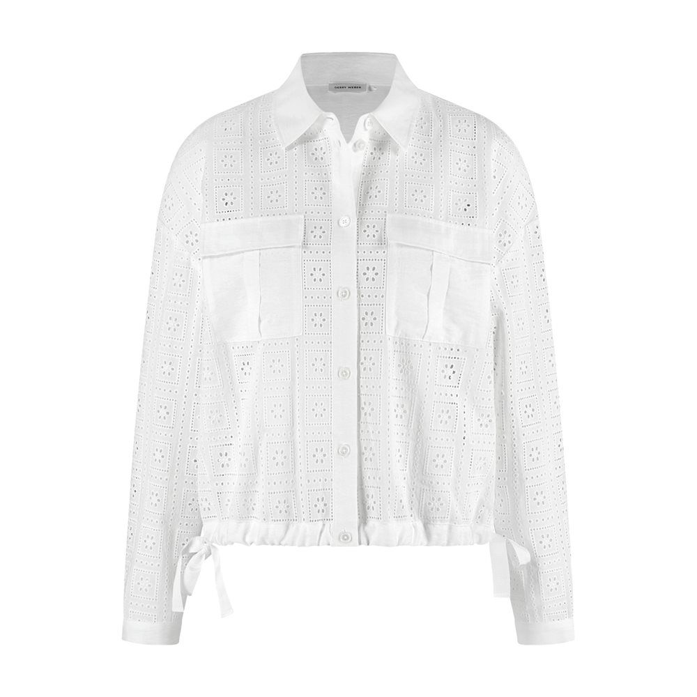 Lemon Soul Broderie Anglaise Blouse - White