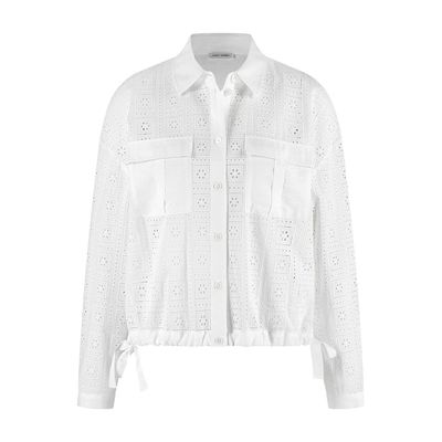 Lemon Soul Broderie Anglaise Blouse - White