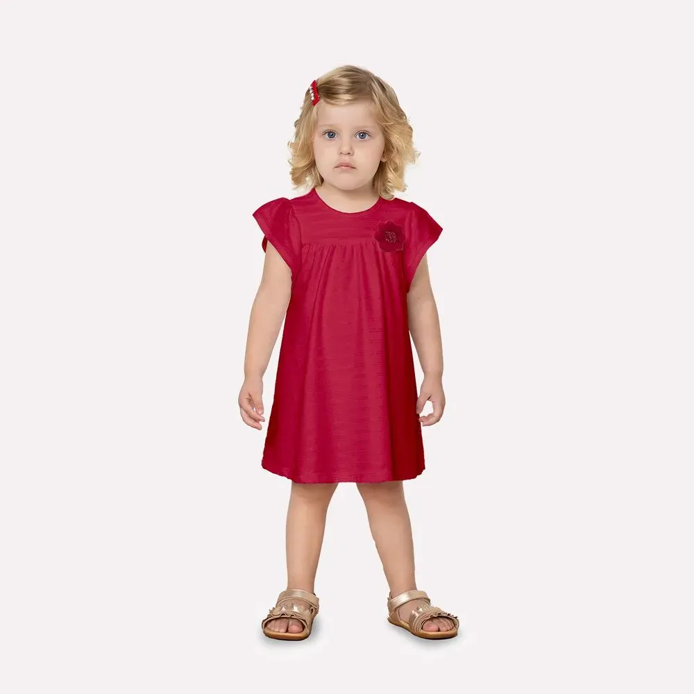 Flower Dress 2000519 - Red