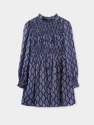 Girls Smock Stitch Dress 7955