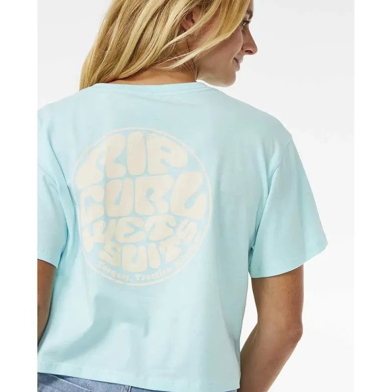 Wettie Icon Crop Short Sleeve Tee