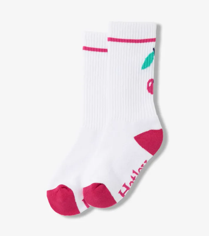 Girls Cherry Tube Socks