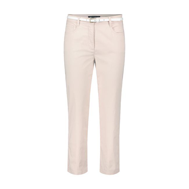 Belted 3/4 Trousers 6022 Stone