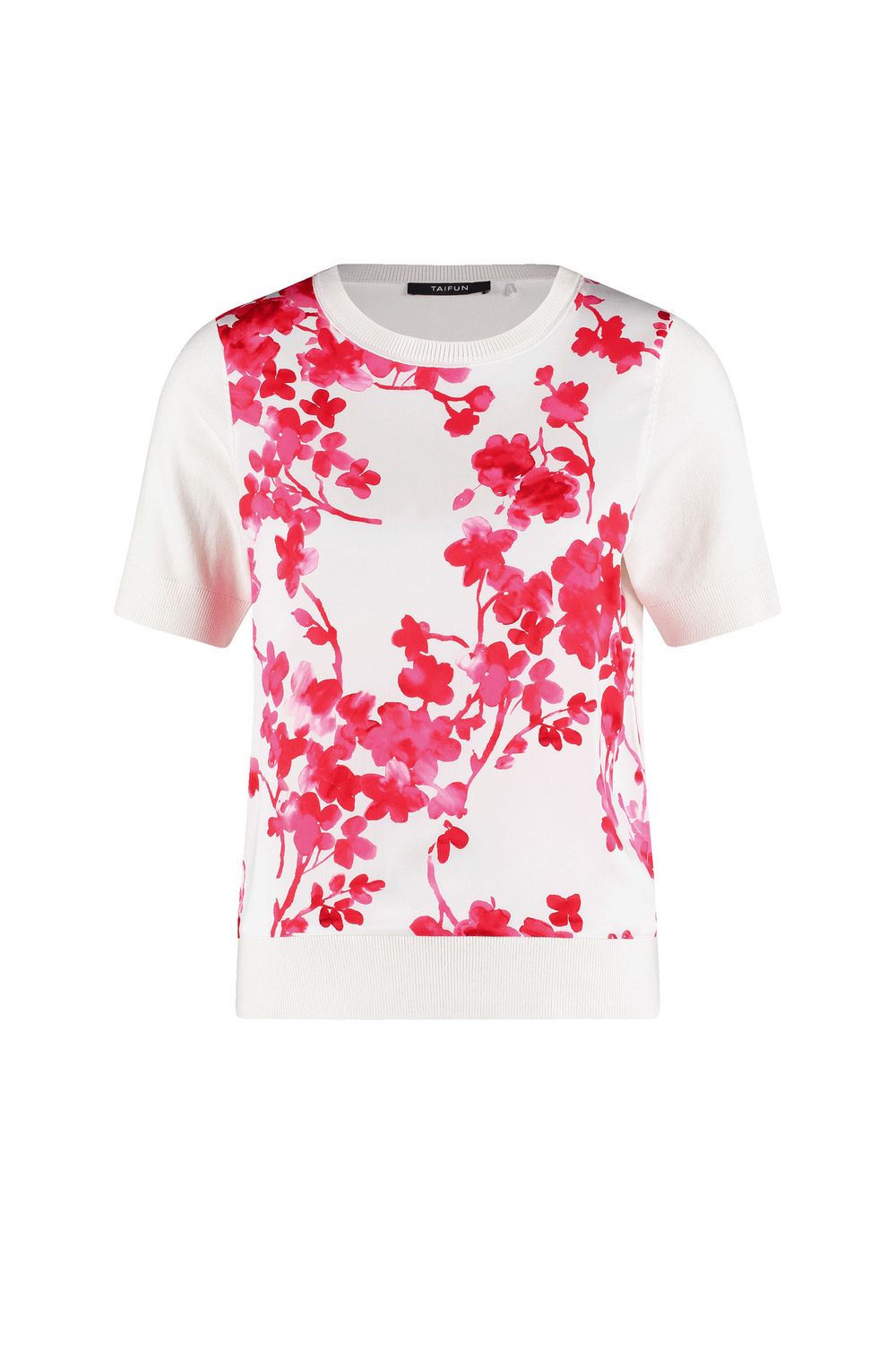 Woman In Red AOP Top - Offwhite Patterned