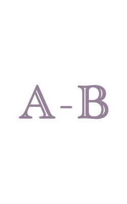 A - B