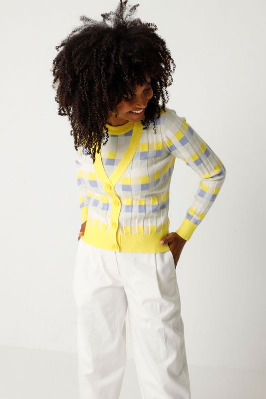 Maipi GOTS Cardigan - Multicolour
