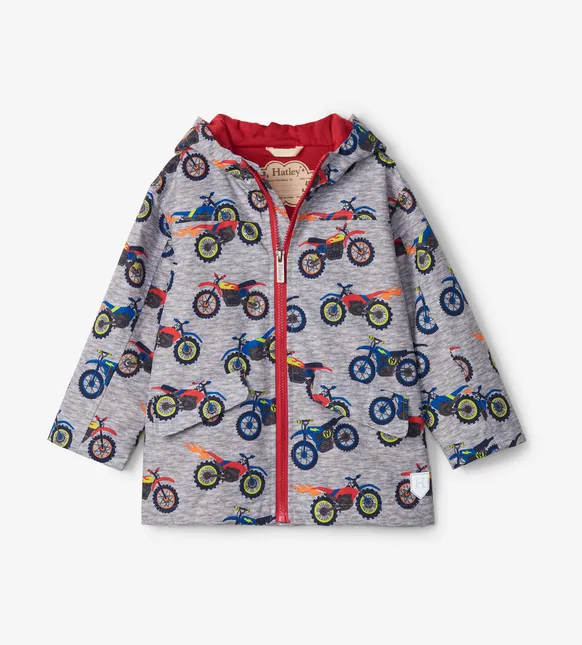 BLAZING DIRT BIKES MICROFIBRE RAIN JACKET