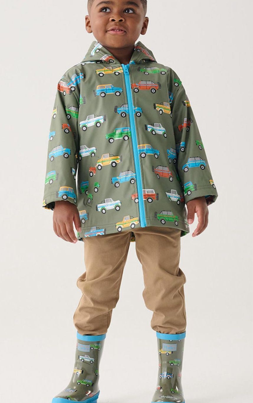 Off Roading Zip Up Rain Jacket