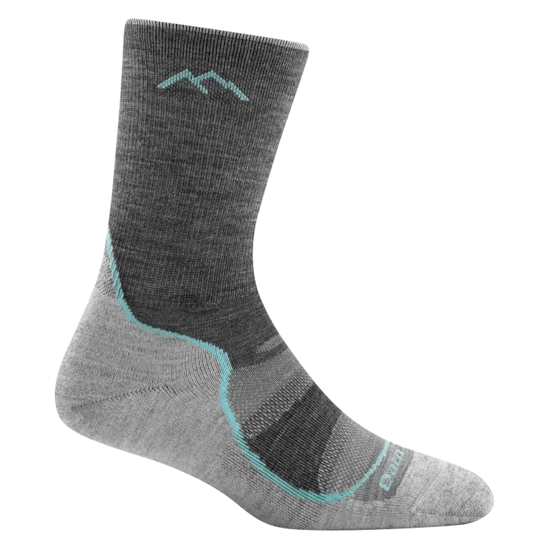 Women&#39;s Light Hiker Micro Crew Lightweight Hiking Sock - Slate