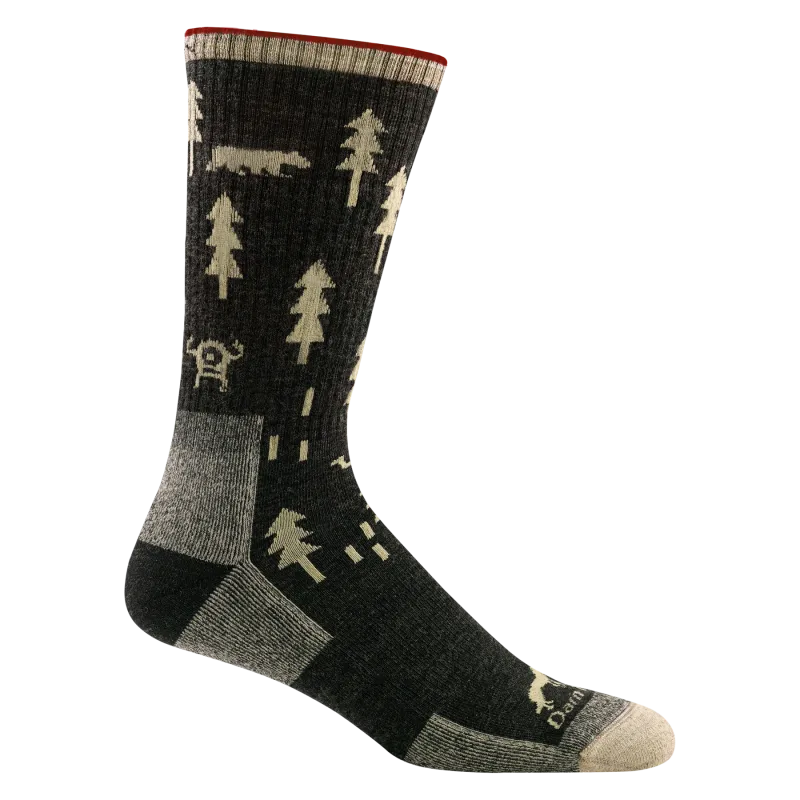 Men&#39;s 1964 ABC Boot Midweight Hiking Sock - Black