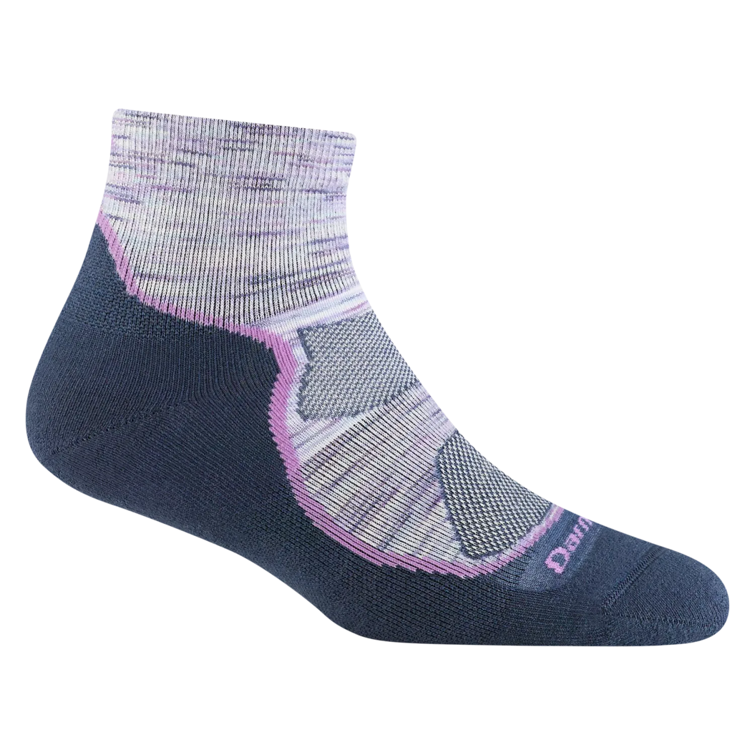 Women&#39;s Light Hiker Quarter Lightweight Hiking Sock - Cosmic Purple
