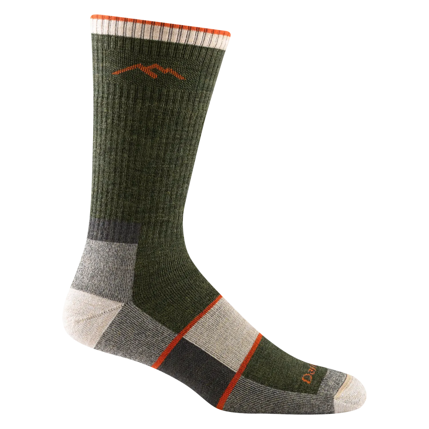 Men&#39;s Hiker Boot Midweight Hiking Sock - Olive
