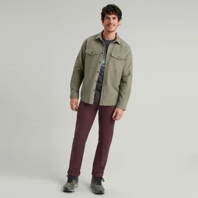 Huntly Moleskin Mens Long Sleeve Shirt