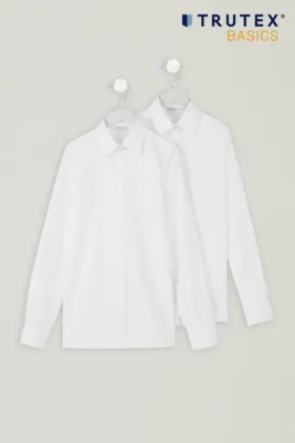 NLS 2 Pack Long Sleeve Non-Iron Shirts