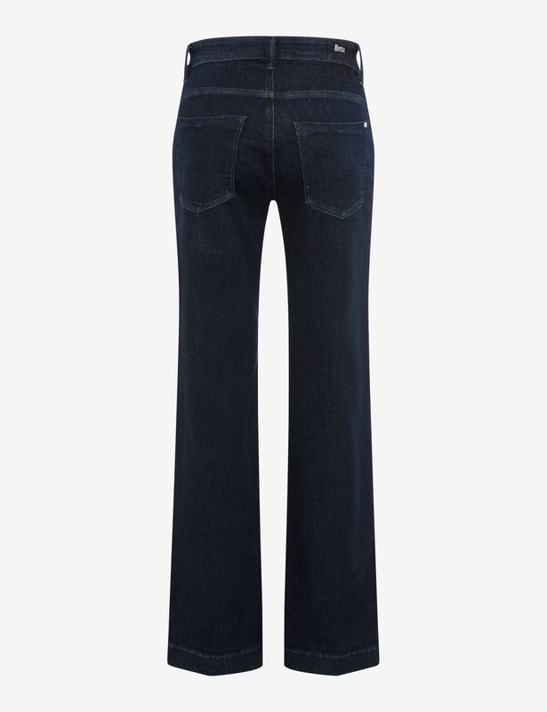 STYLE.MAINE Wide Leg Magic Denim Dark Blue Jeans