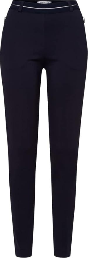 STYLE LILLYTH Regular Fit Jersey Pull On Trousers / Dark Blue