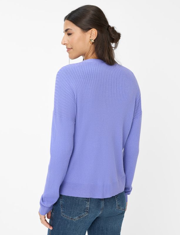 STYLE ANIQUE Cardigan / Purple
