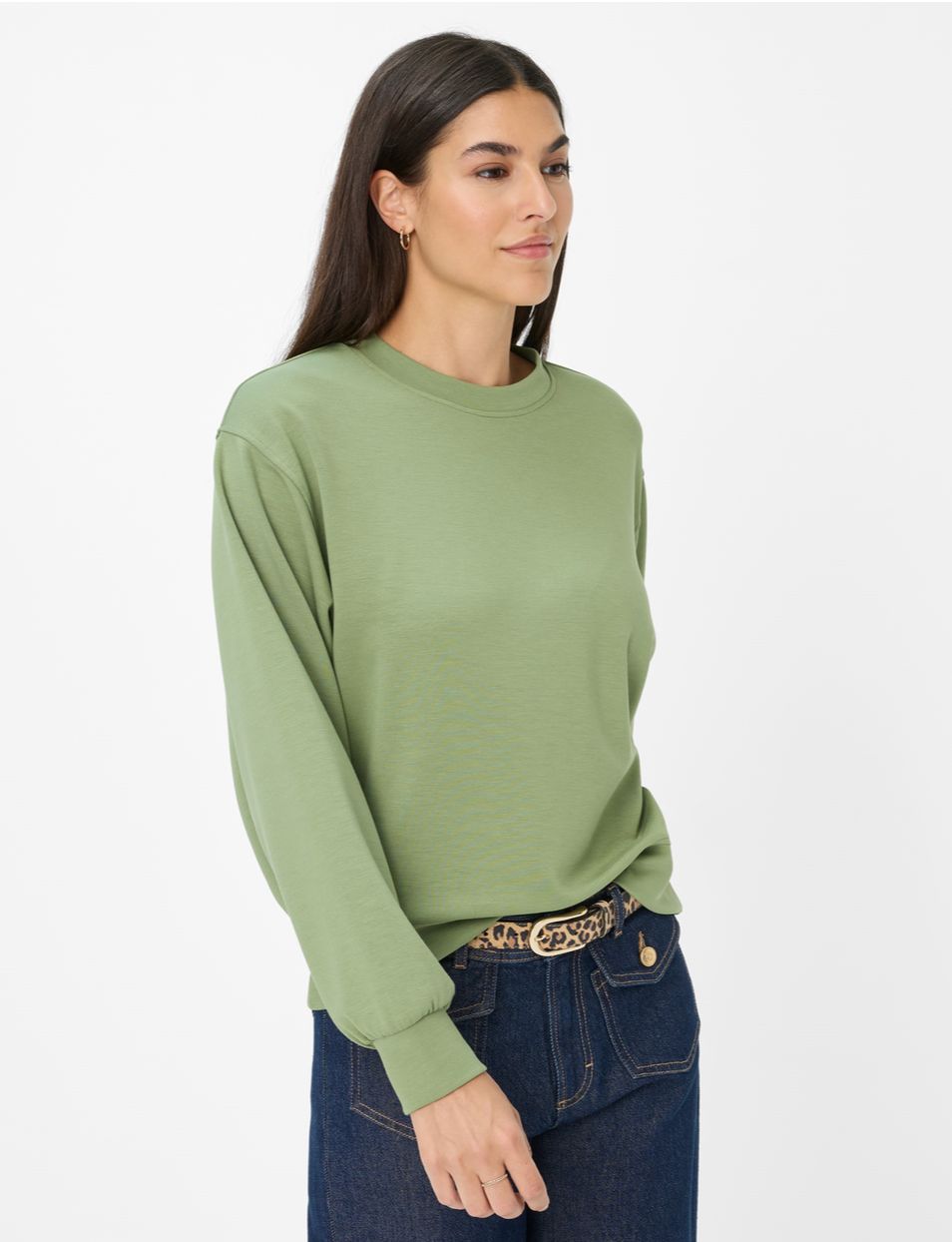 STYLE BECA L Sweatshirt / Light Green
