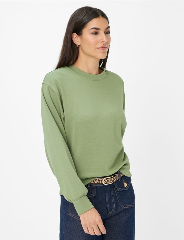 STYLE BECA L Sweatshirt / Light Green