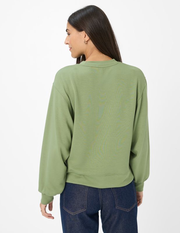 STYLE BECA L Sweatshirt / Light Green