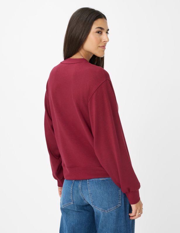 STYLE BECA L Sweatshirt / Dark Red
