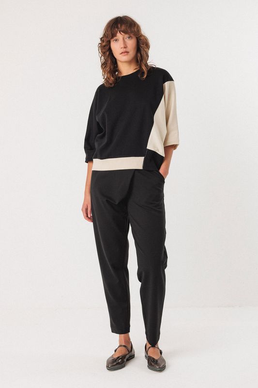 Aloria GOTS Top - Black