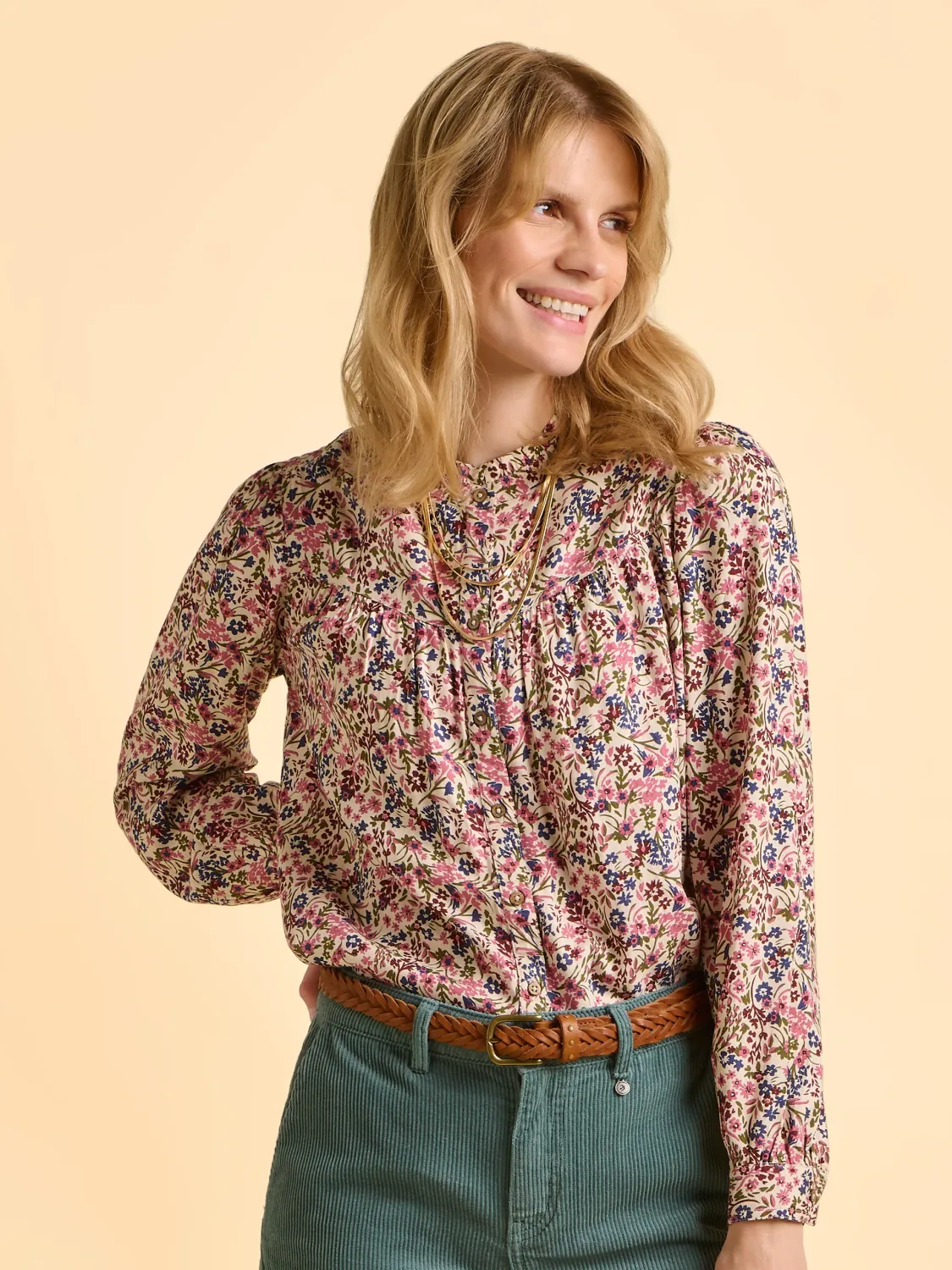 Ellise Blouse - Cream