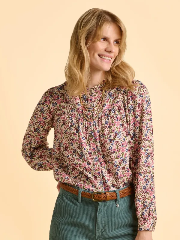 Ellise Blouse - Cream
