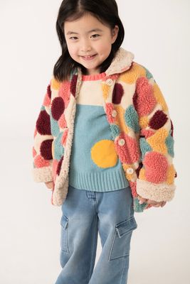 Girl´s Wool Printed Jacket - 242176