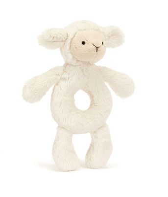 Bashful Lamb Ring Rattle