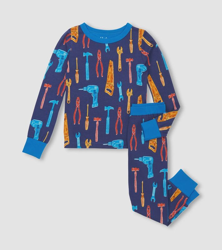 Boys Lots of Tools Bamboo Pyjama Set