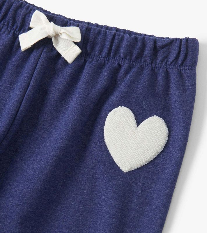 Girl&#39;s Patriot Blue Baggy Track Pants