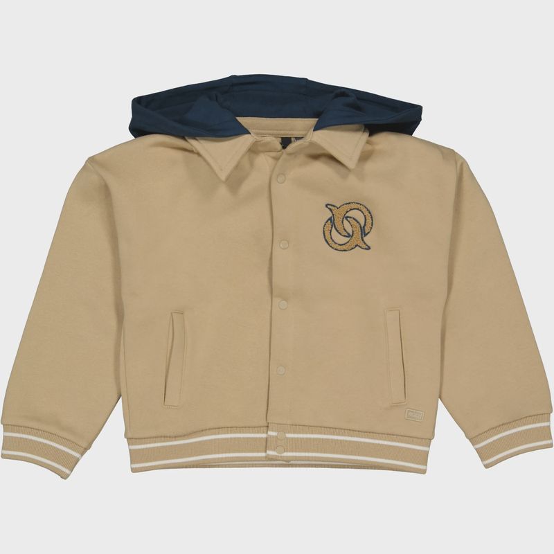 Hilke Bomber Jacket with Hood - Sand