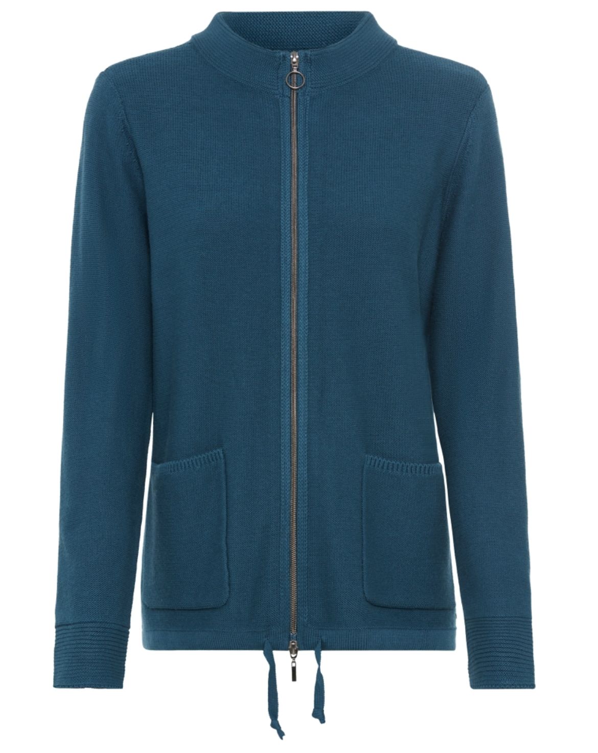 Neo Comfort Henny Fit Zipped Cardigan - Midnight Teal
